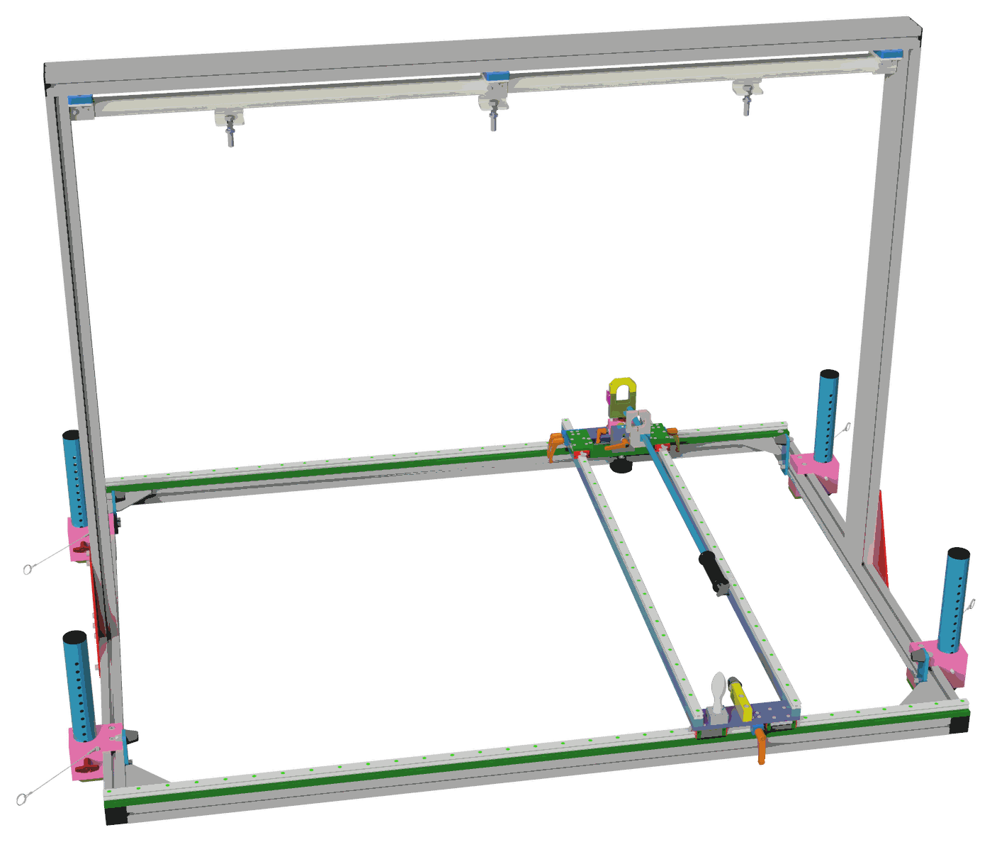 Linearsystem zur Handhabung eines Reinigungslasers — Konstruktion von KTD